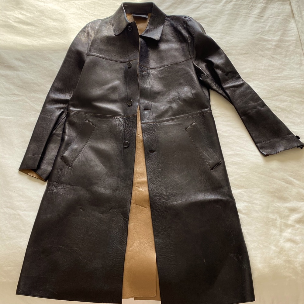 Prada Leather Jacket / Coat